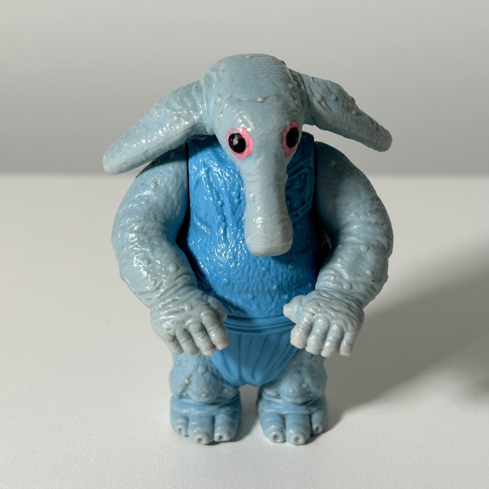 Vintage 80s Kenner Star Wars Ortolan Max Rebo Action Figure (11B)